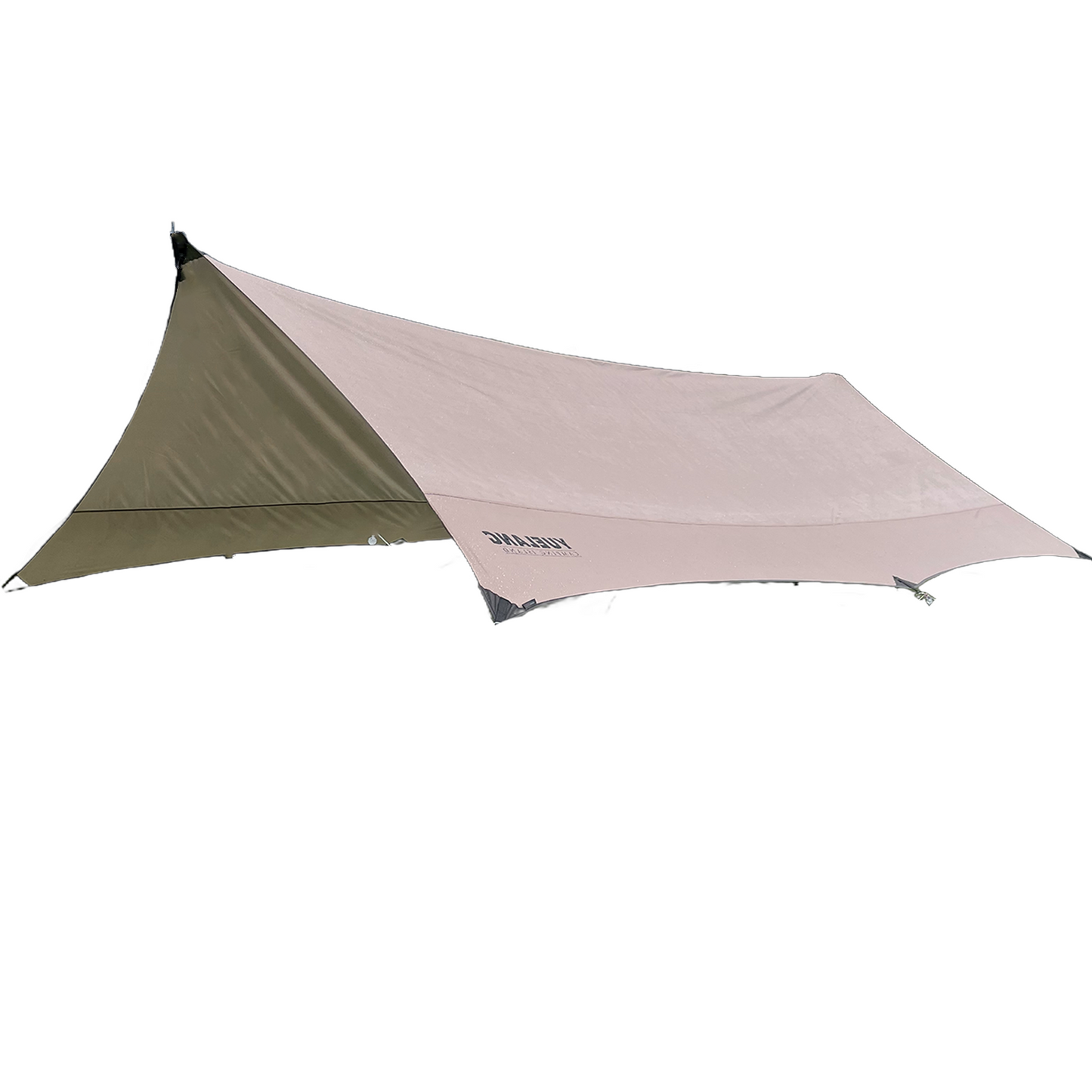 12× 13ft Waterproof Camping Tarp Shelter- Gold