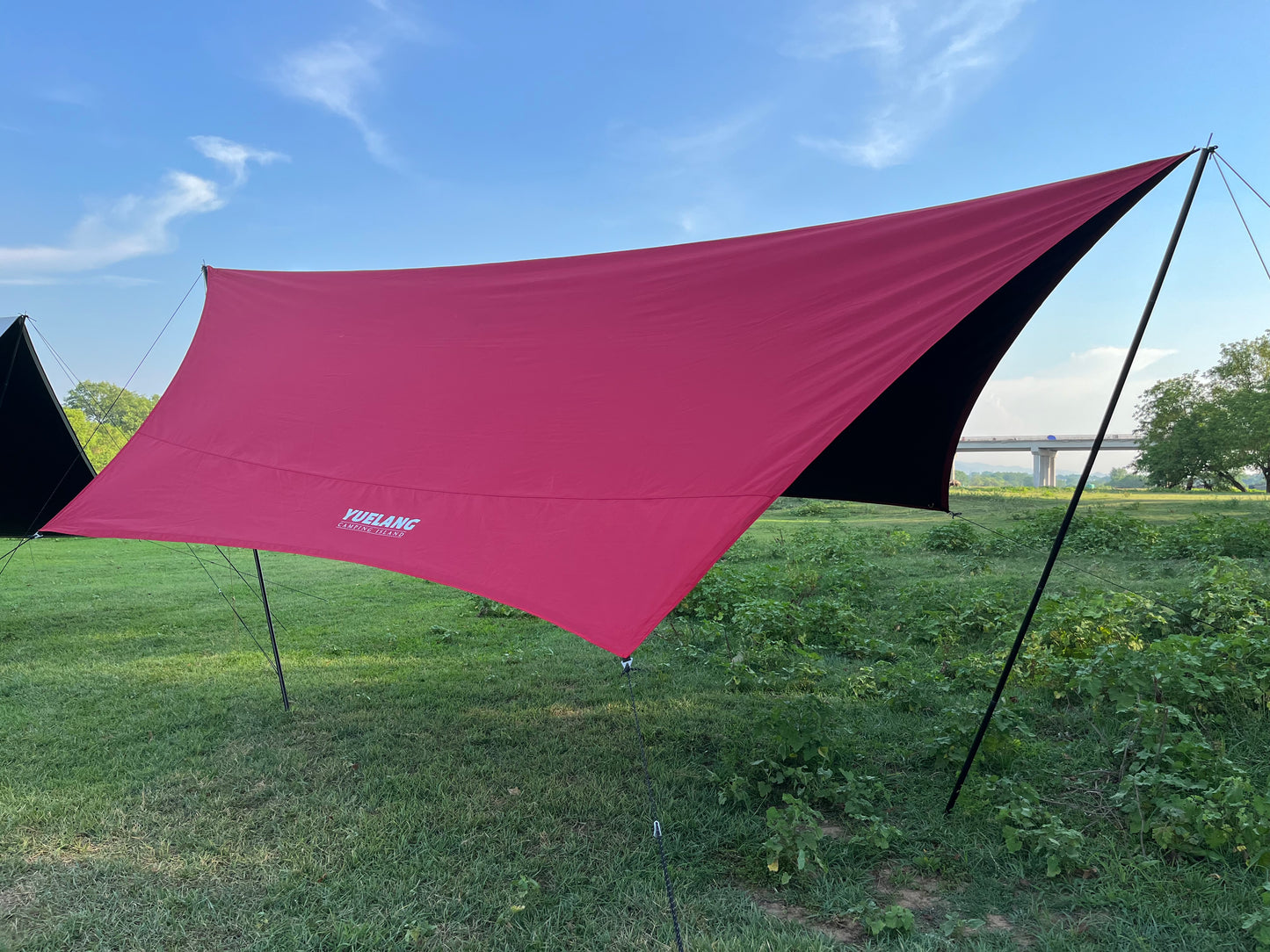 18× 14ft Camping Tent Tarp Shelter for 8- 12 Person