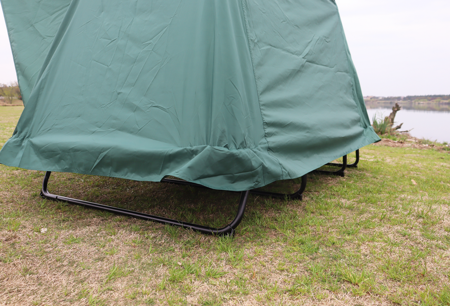 Camping Tent Cot for 1/2 Person-Green