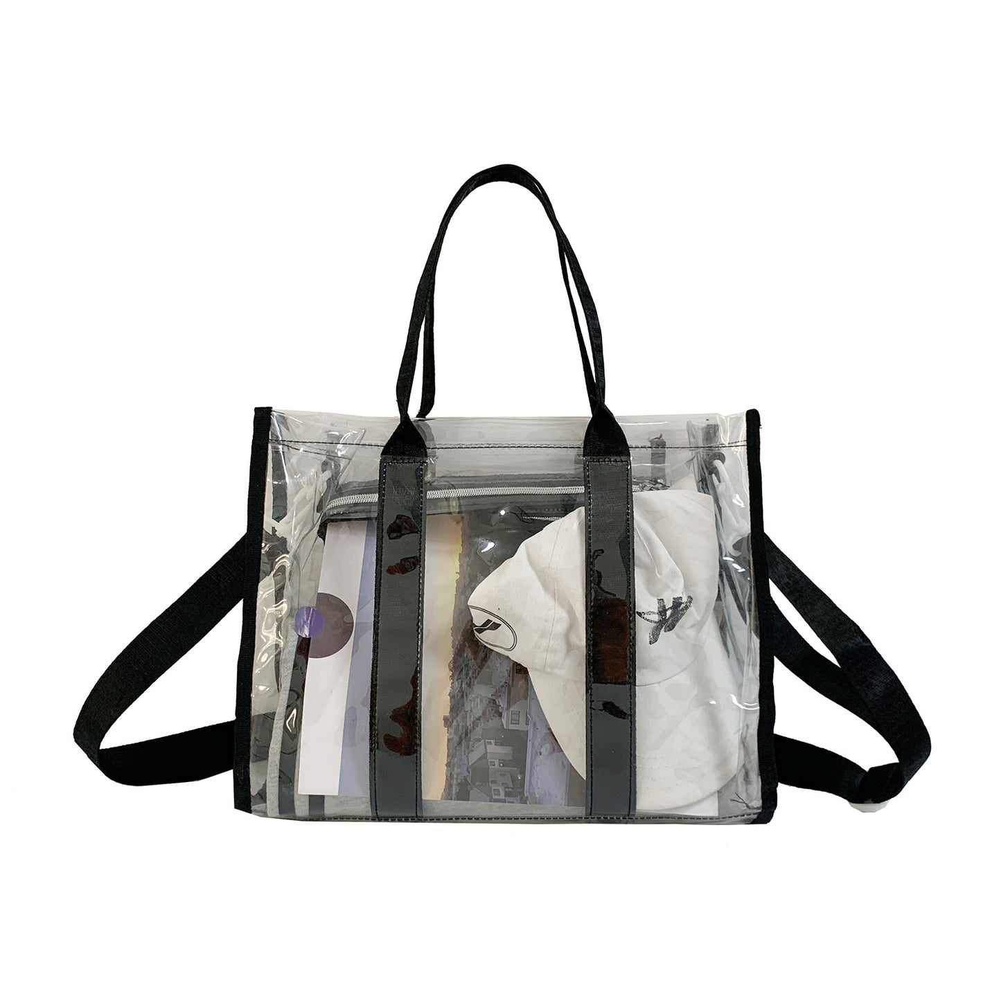 Clear Tote Bags Stadium Approved Travel Bags Sports Shoulder Pack