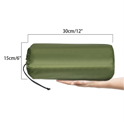 Ultralight Inflatable Sleeping Pad with Built-in Foot Pump