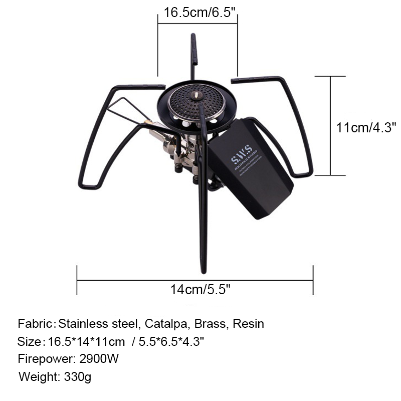 Portable Camping Foldable Butane Stove