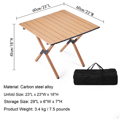 Portable Folding Camping Table