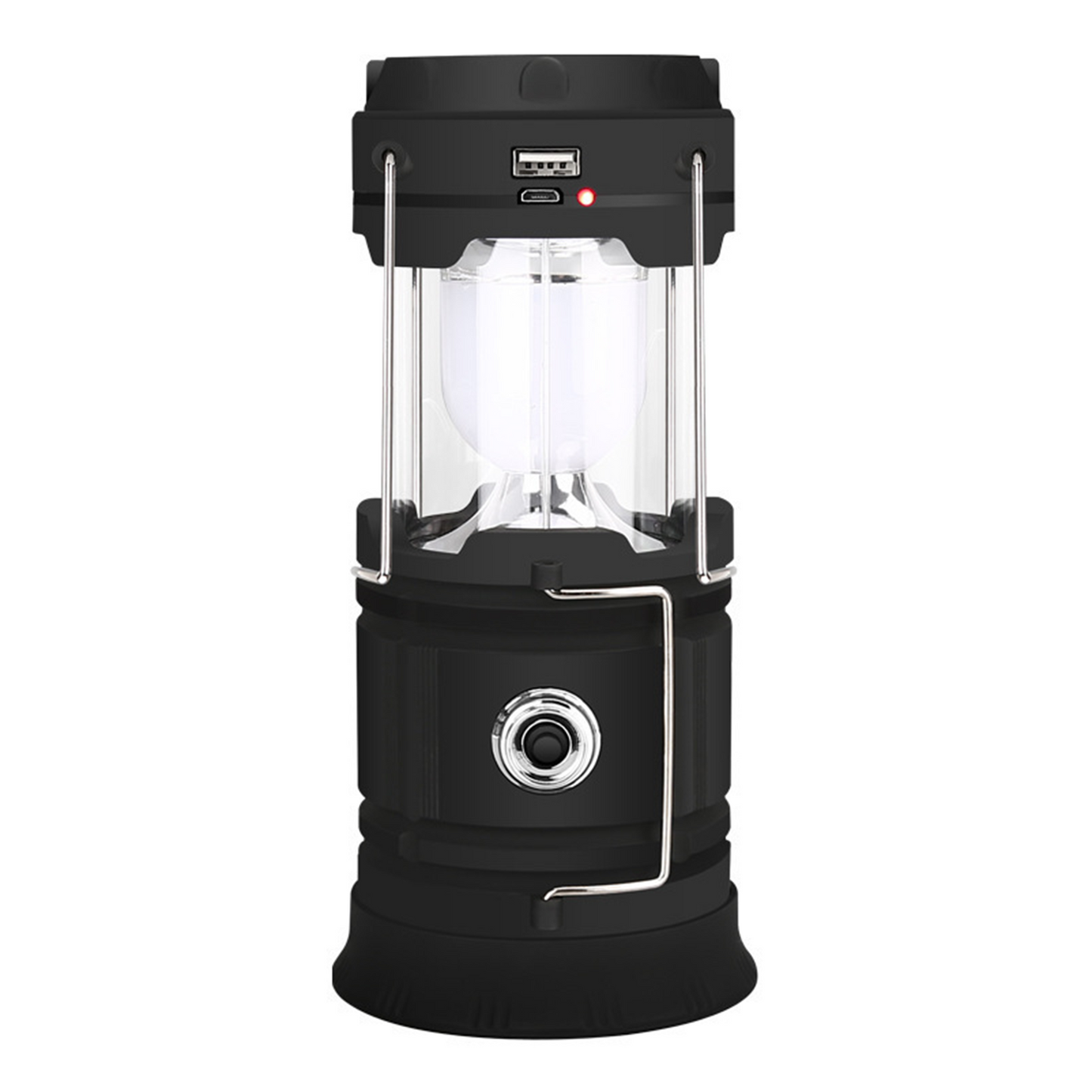 Solar/USB Rechargeable LED Camping Lantern