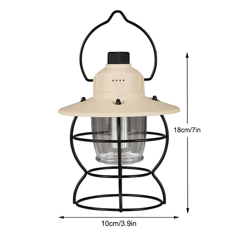 LED Camping Lantern with 3 Light Modes and Adjustable Brightness