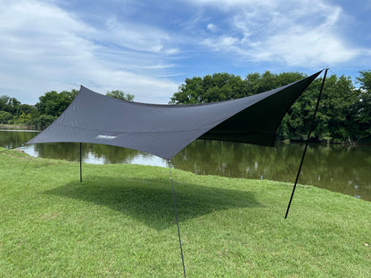 18× 14ft Camping Tent Tarp Shelter for 8- 12 Person