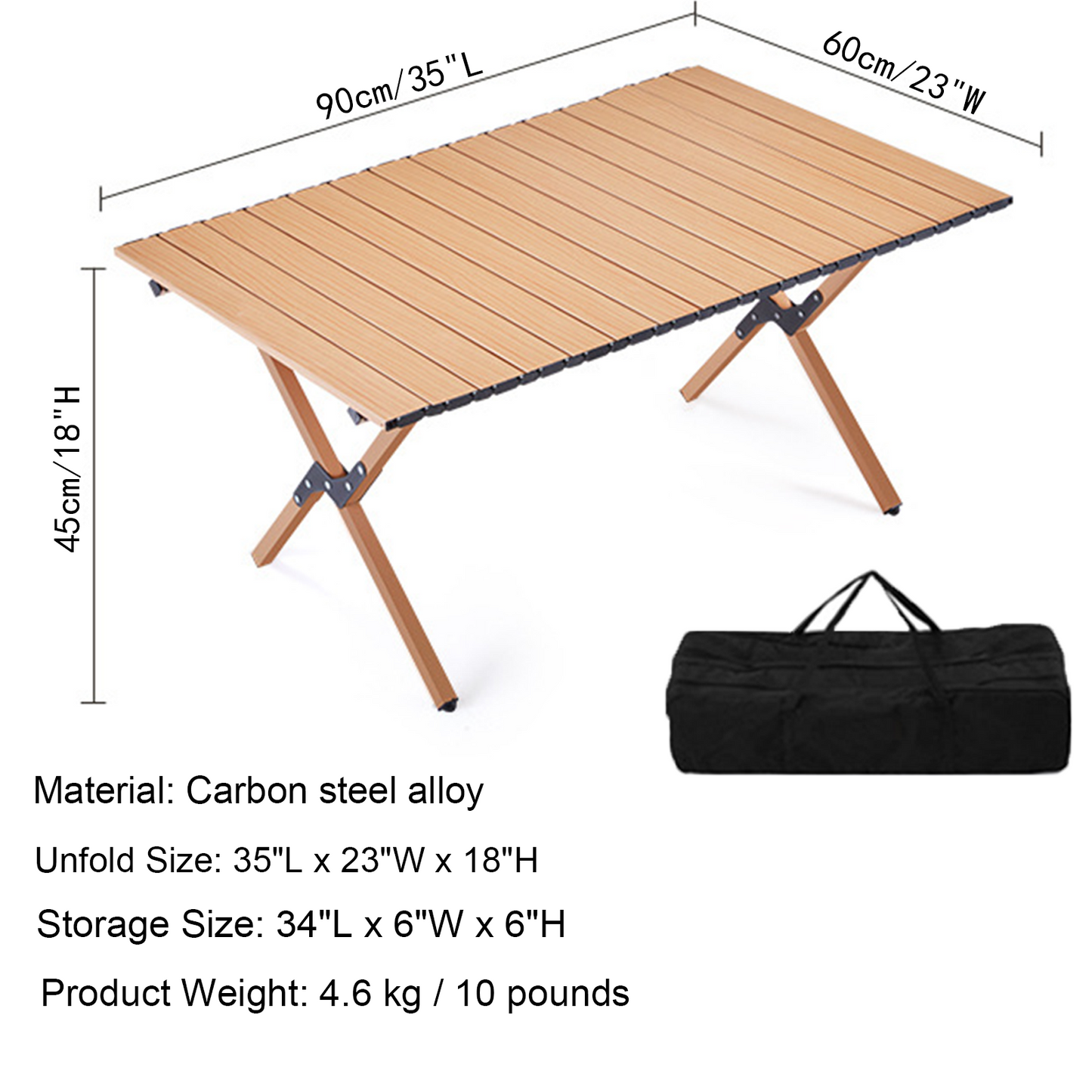 Portable Folding Camping Table