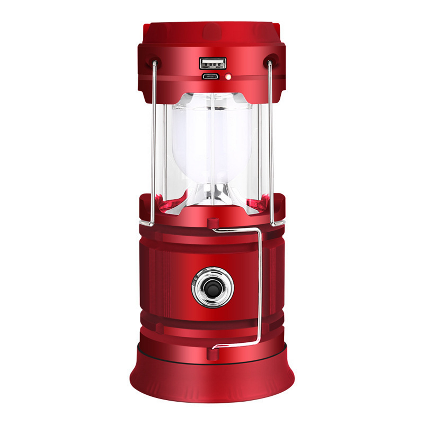 Solar/USB Rechargeable LED Camping Lantern