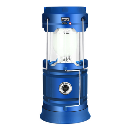 Solar/USB Rechargeable LED Camping Lantern