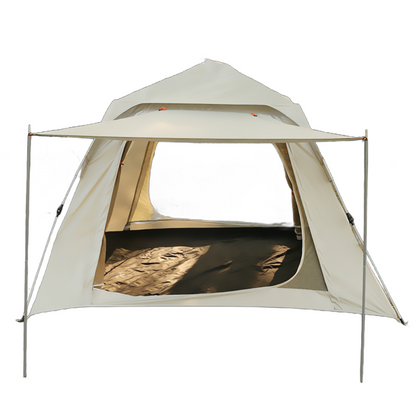 Camping Tent With Rainfly -  5-8 person -  94"L x 94"W x 61"H