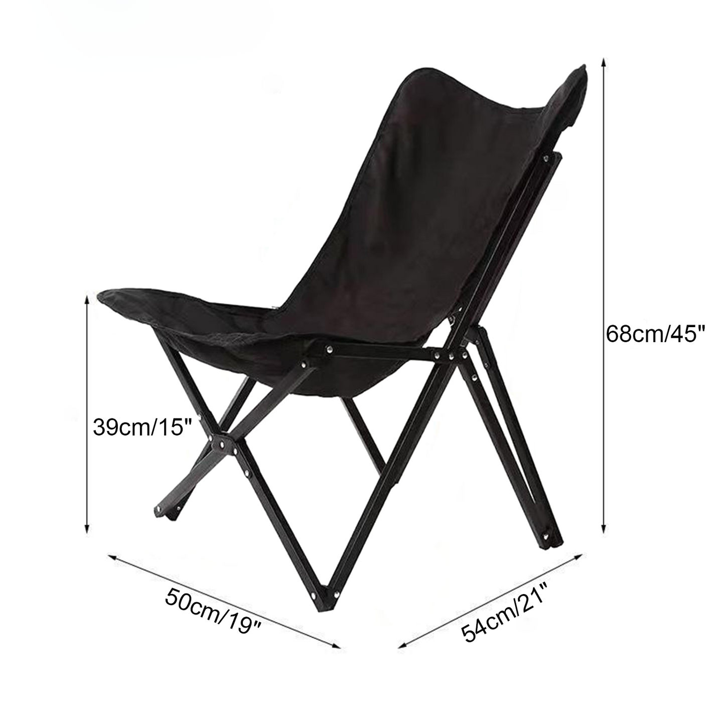 Folding Chair with Portable Carry Bag