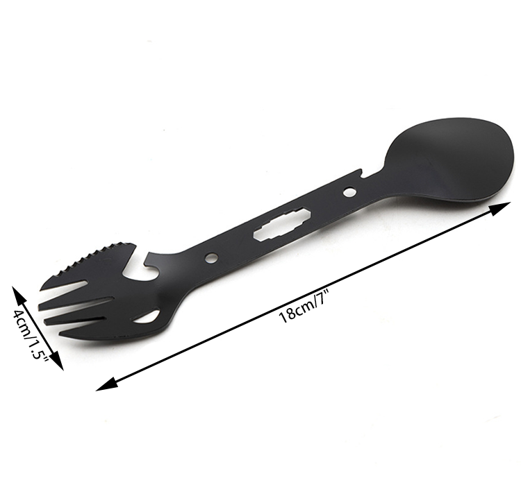 Stainless Steel Camping Spoon Fork Knife