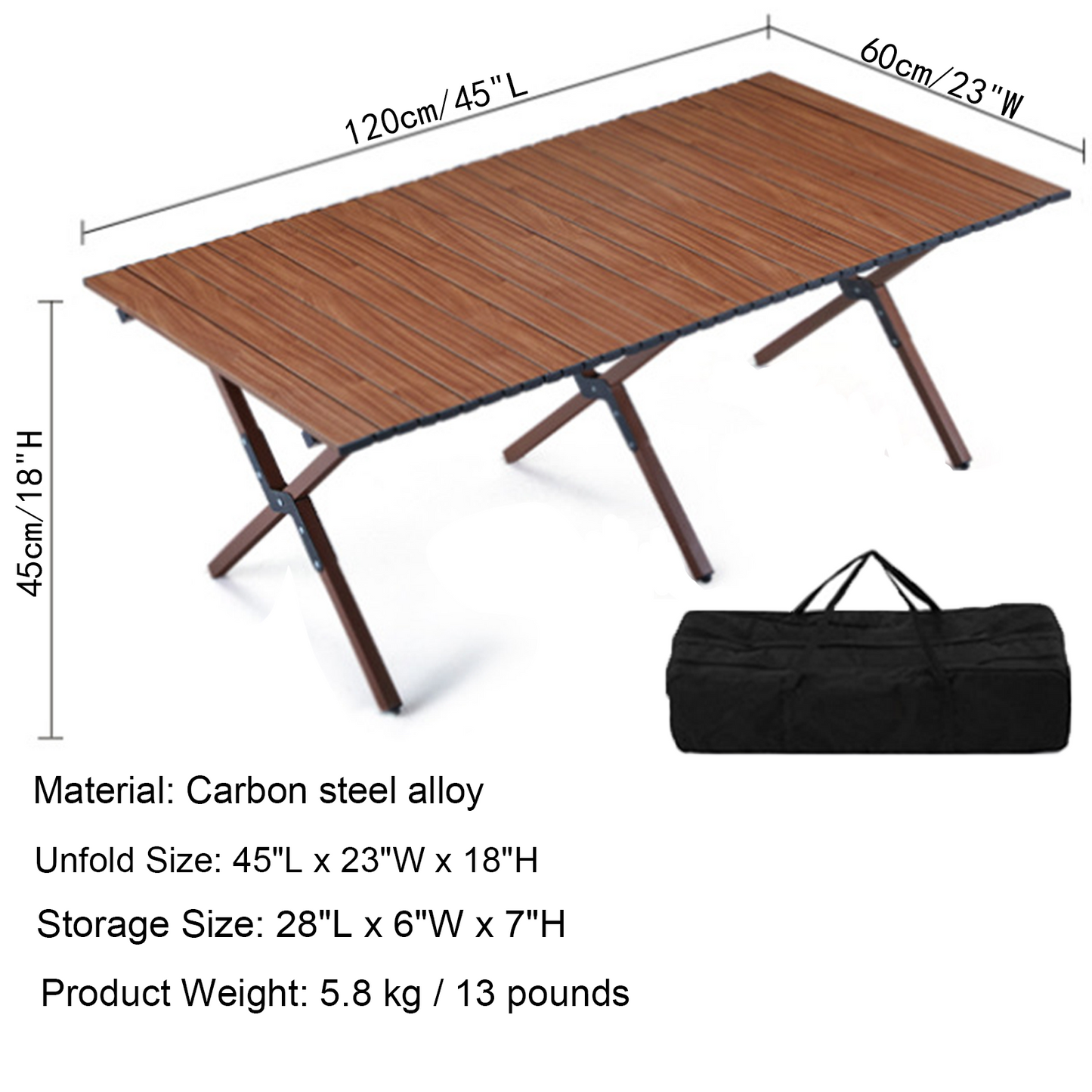 Portable Folding Camping Table