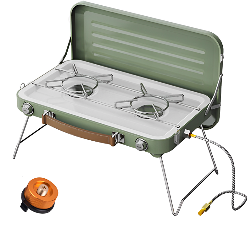 Foldable Camping 2-Burne Stove