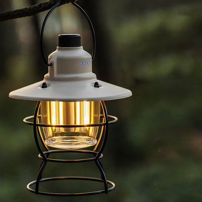 LED Camping Lantern with 3 Light Modes and Adjustable Brightness