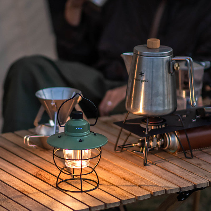 LED Camping Lantern with 3 Light Modes and Adjustable Brightness