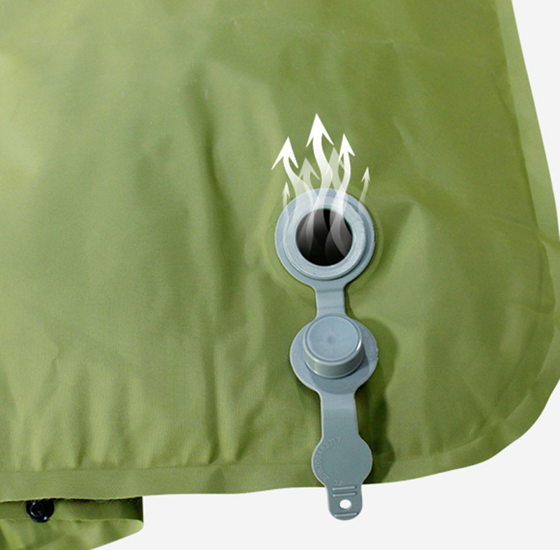 Ultralight Inflatable Sleeping Pad with Built-in Foot Pump