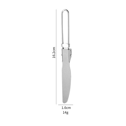 Knife, Fork, Spoon with Folding Handle Design Cutlery Set