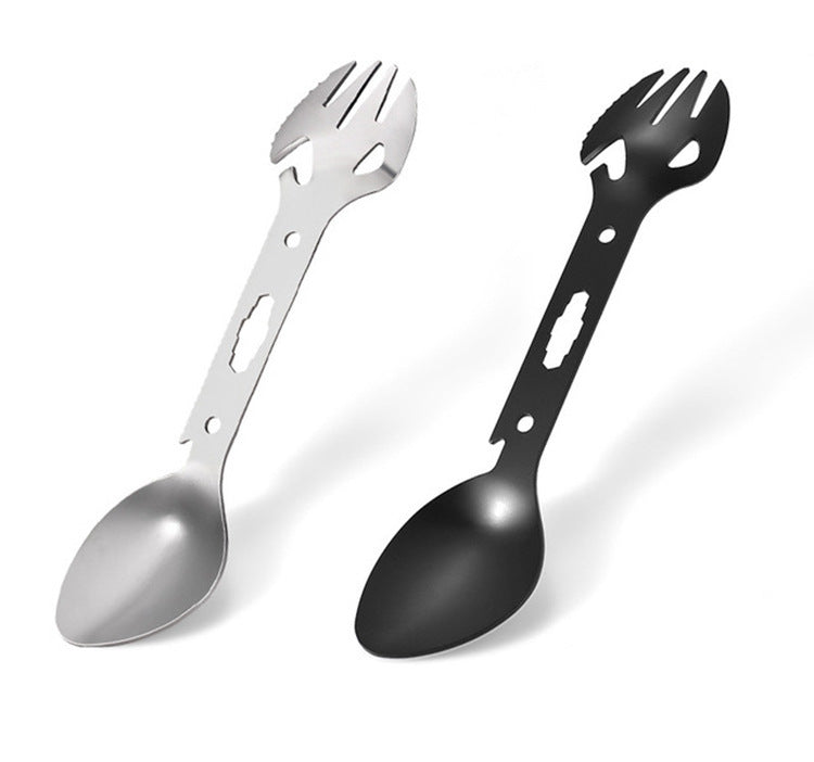 Stainless Steel Camping Spoon Fork Knife