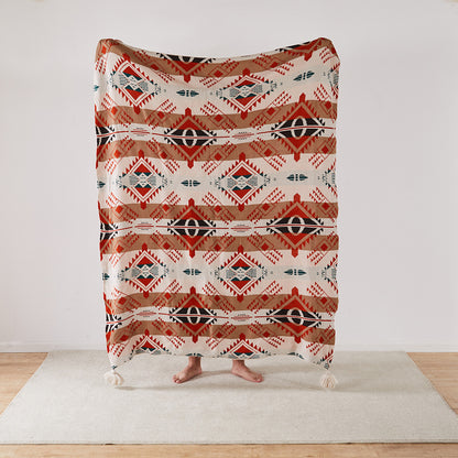 Comfortable Camping Throw Blanket